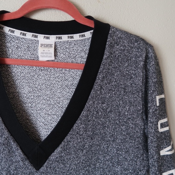Victoria’s Secret PINK v neck pullover sweatshirt - Picture 6 of 8